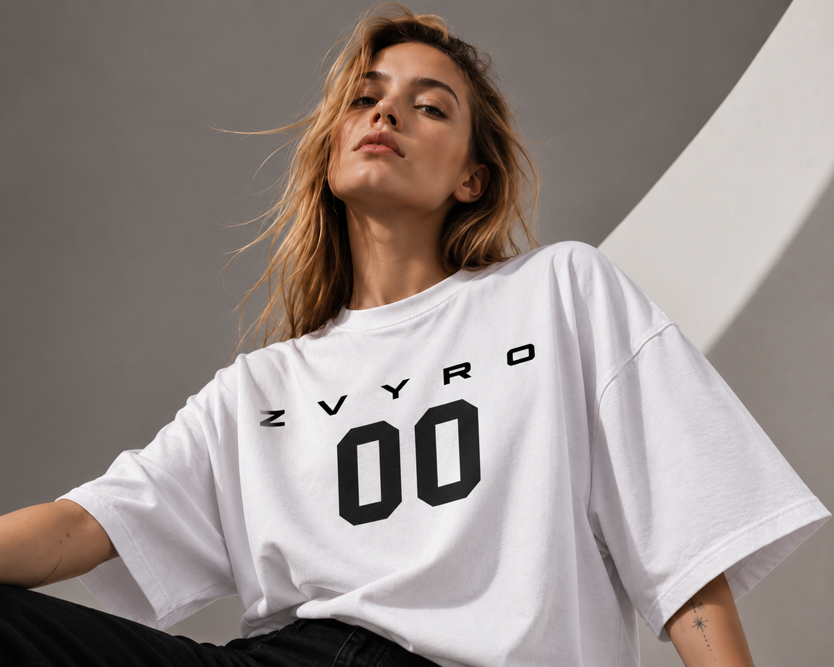 ZVYRO Women's Oversized T-Shirts Collection – Premium Oversized T-Shirts for Women, Trendy Graphic Tees & Streetwear T-Shirts Online in India