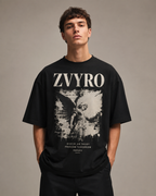 Men’s Angel Graphic Oversized T-Shirt