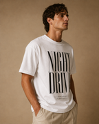 Men’s white 240 GSM premium cotton regular fit crew neck T-shirt by ZVYRO